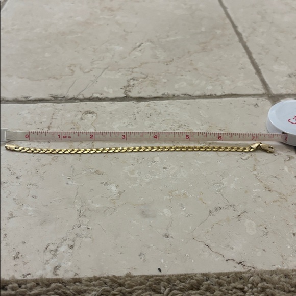 Gold Chain Bracelet MADE IN ITALY - Picture 4 of 8